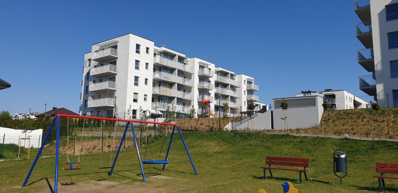 Nowoczesny Apartament Z Garazem Morelova Gdańsk Exterior foto